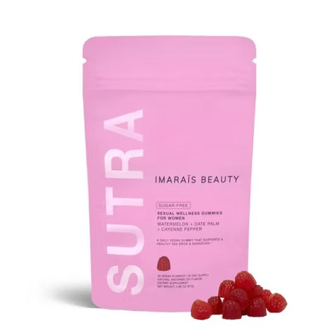 Imarais Beauty Sutra Female Libido Gummies for Sexual Health - Vegan and Sugar-Free - 60ct